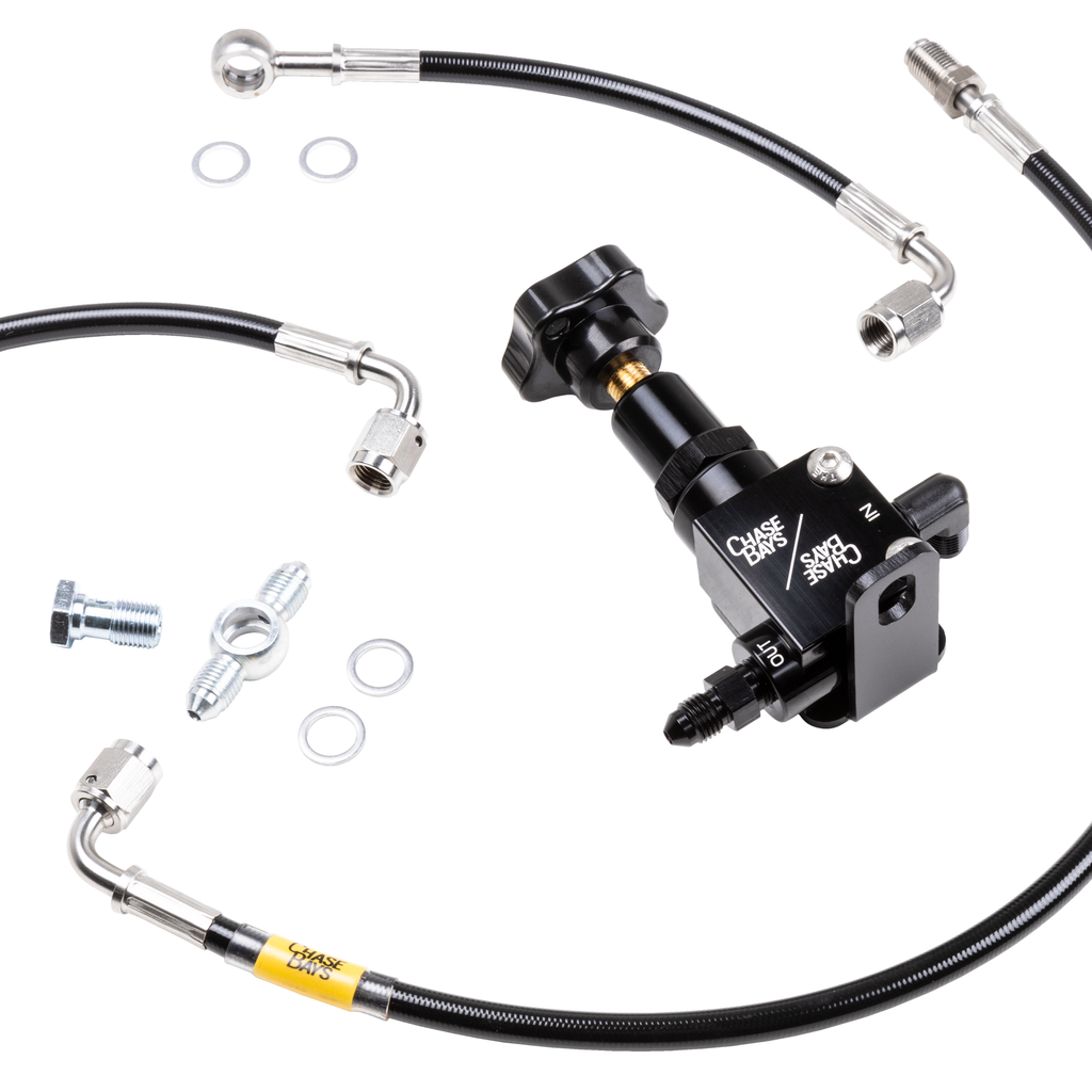 Chase Bays Brake Line Relocation - Lexus IS300 with OEMC