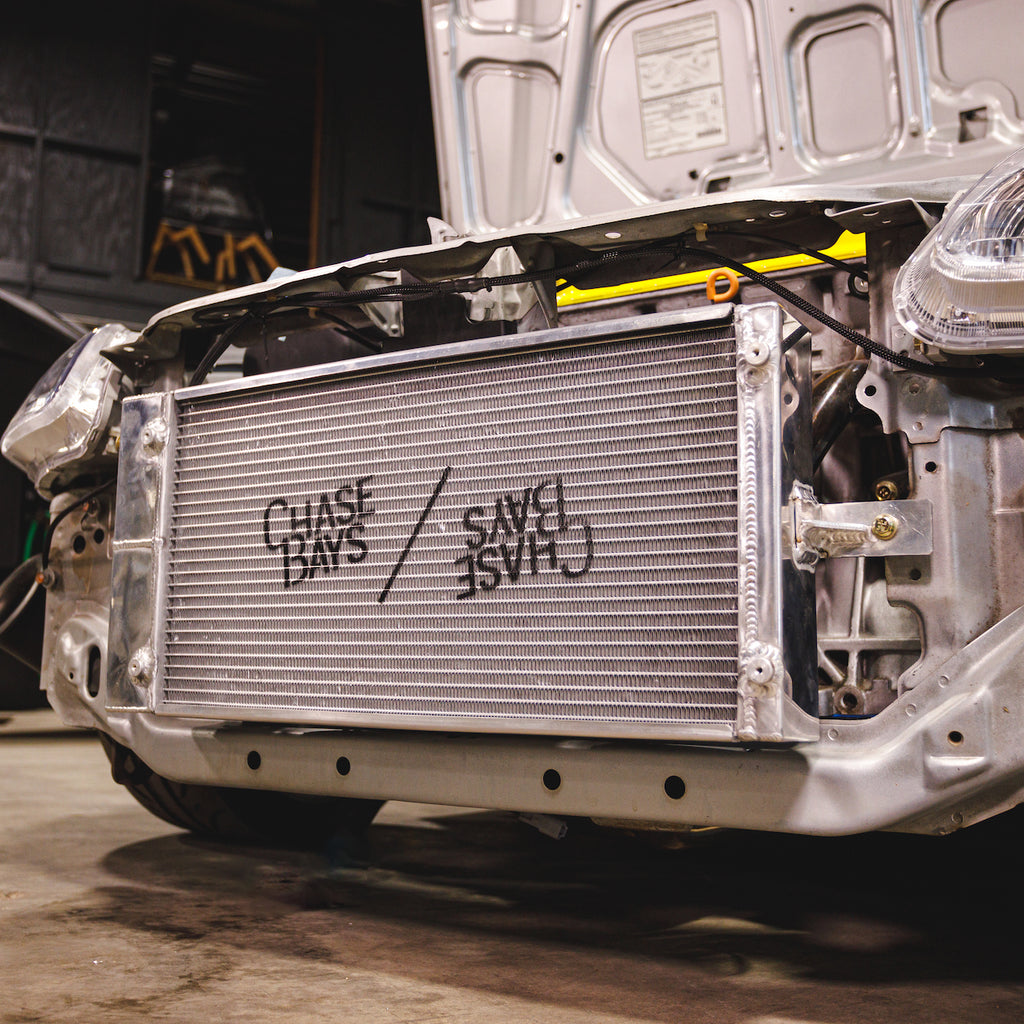 Chase Bays Tucked Aluminum Radiator - Honda Civic / Integra