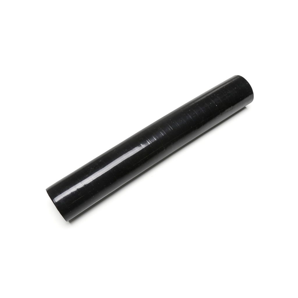 Black 1.5" Silicone Hose - 1 Foot Straight