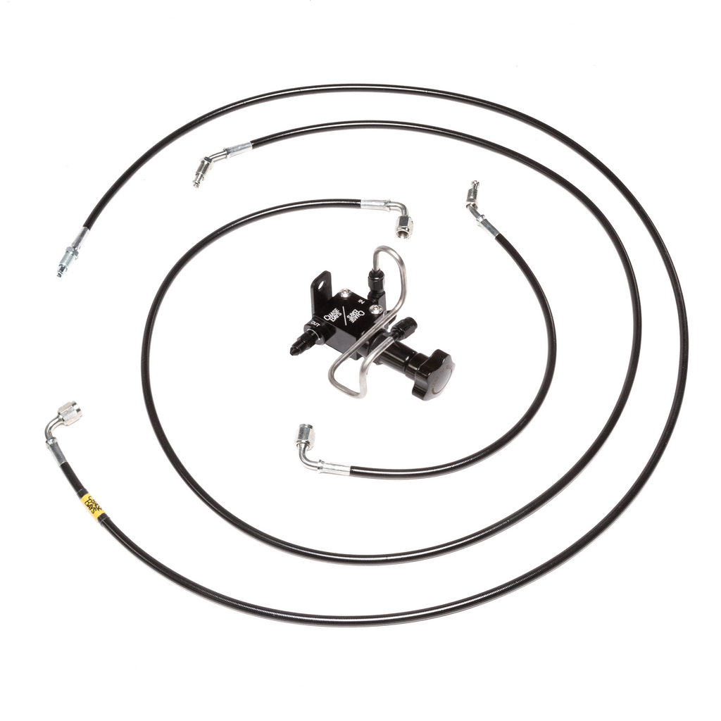 Chase Bays Brake Line Relocation for Nissan 240sx S13 / S14 / S15 with Single Piston Brake Booster Delete