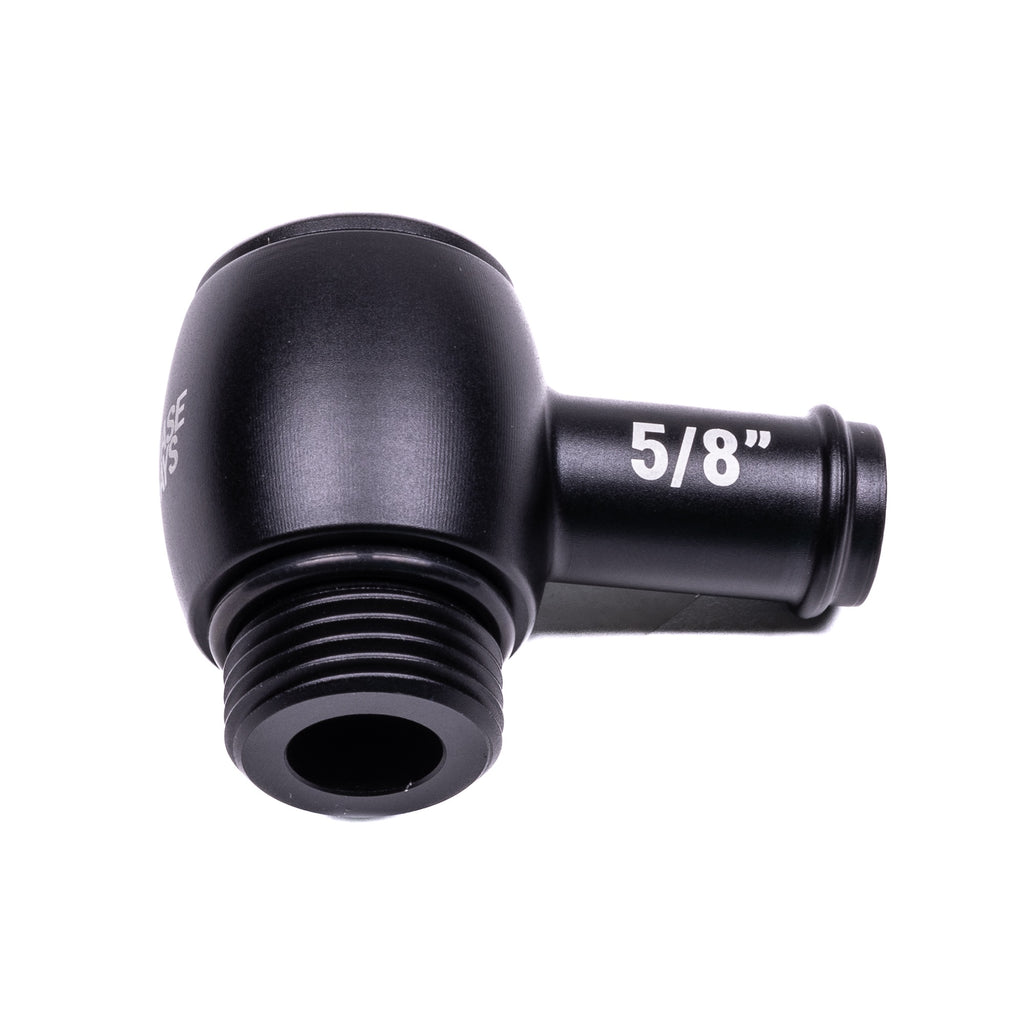 Chase Bays 10AN ORB to 5/8 Hose Barb 90º Fitting