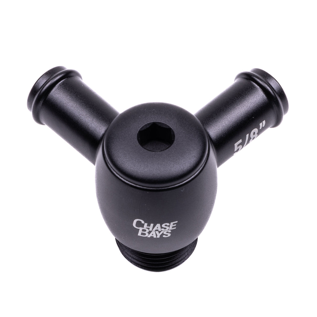 Chase Bays 10AN ORB to 5/8 Hose Barb 90º L Fitting