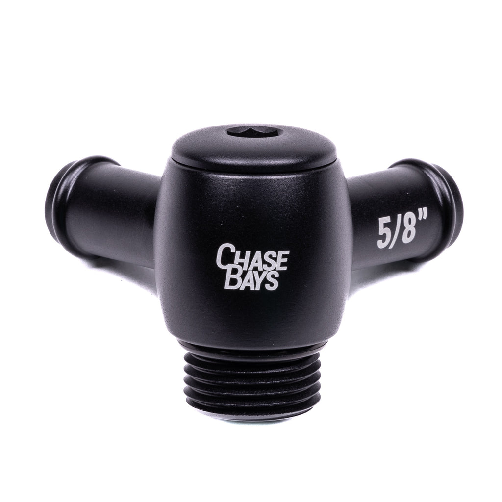 Chase Bays 10AN ORB to 5/8 Hose Barb 90º L Fitting