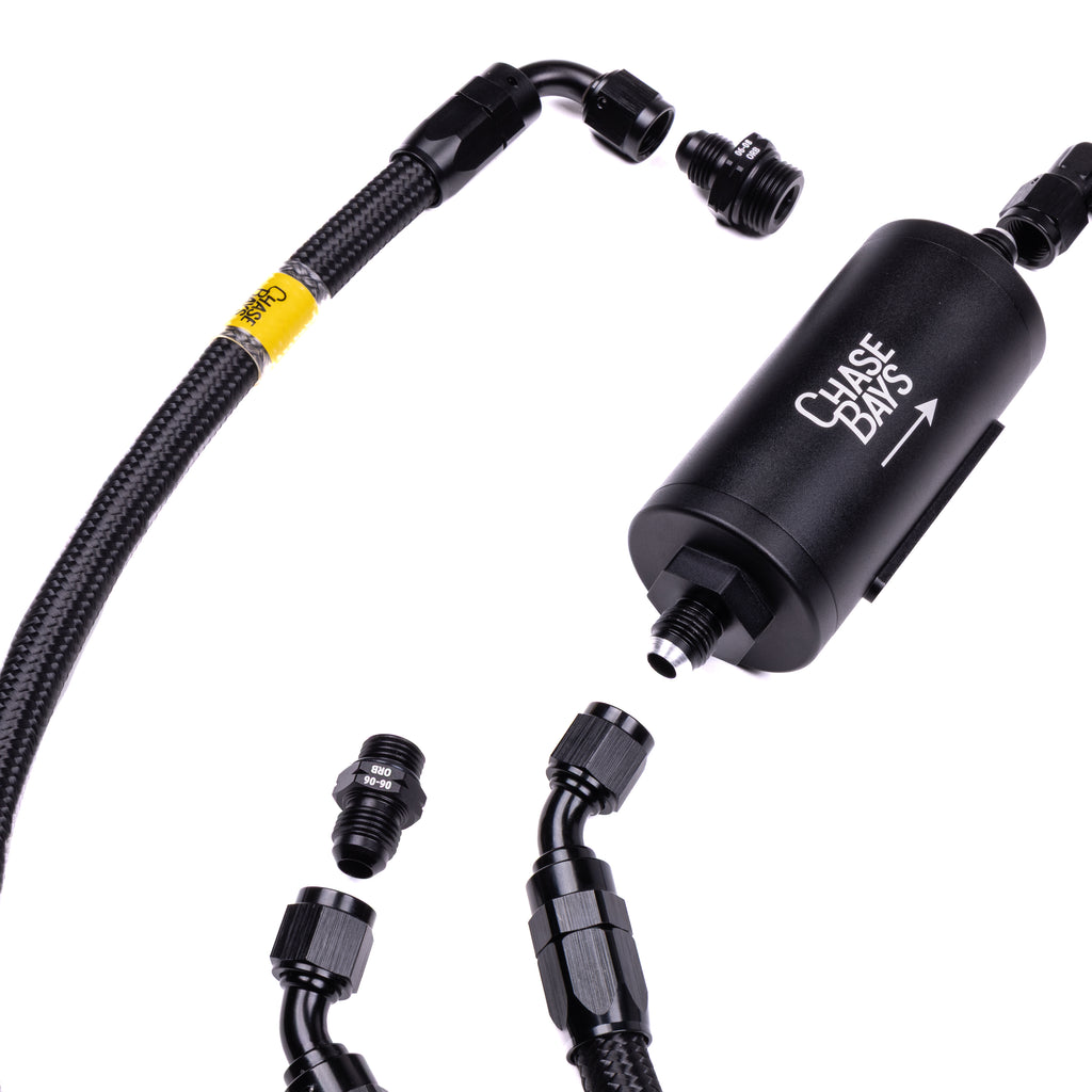 Chase Bays Fuel Line Kit - Nissan 240sx S13 / S14 / S15 with 1JZ-GTE | 2JZ-GTE