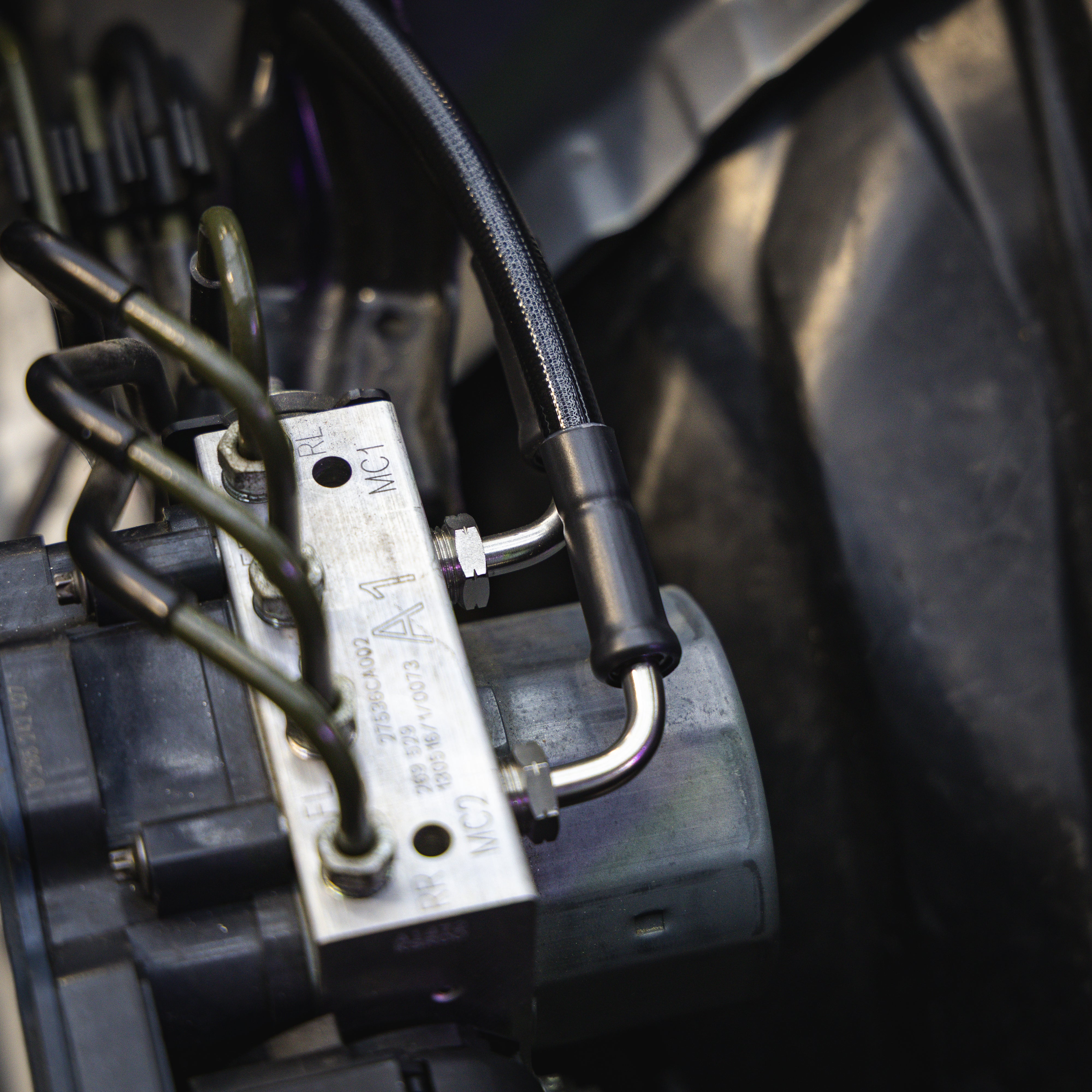 Chase Bays ABS Brake Lines for Dual Piston Brake Booster Delete - Toyo