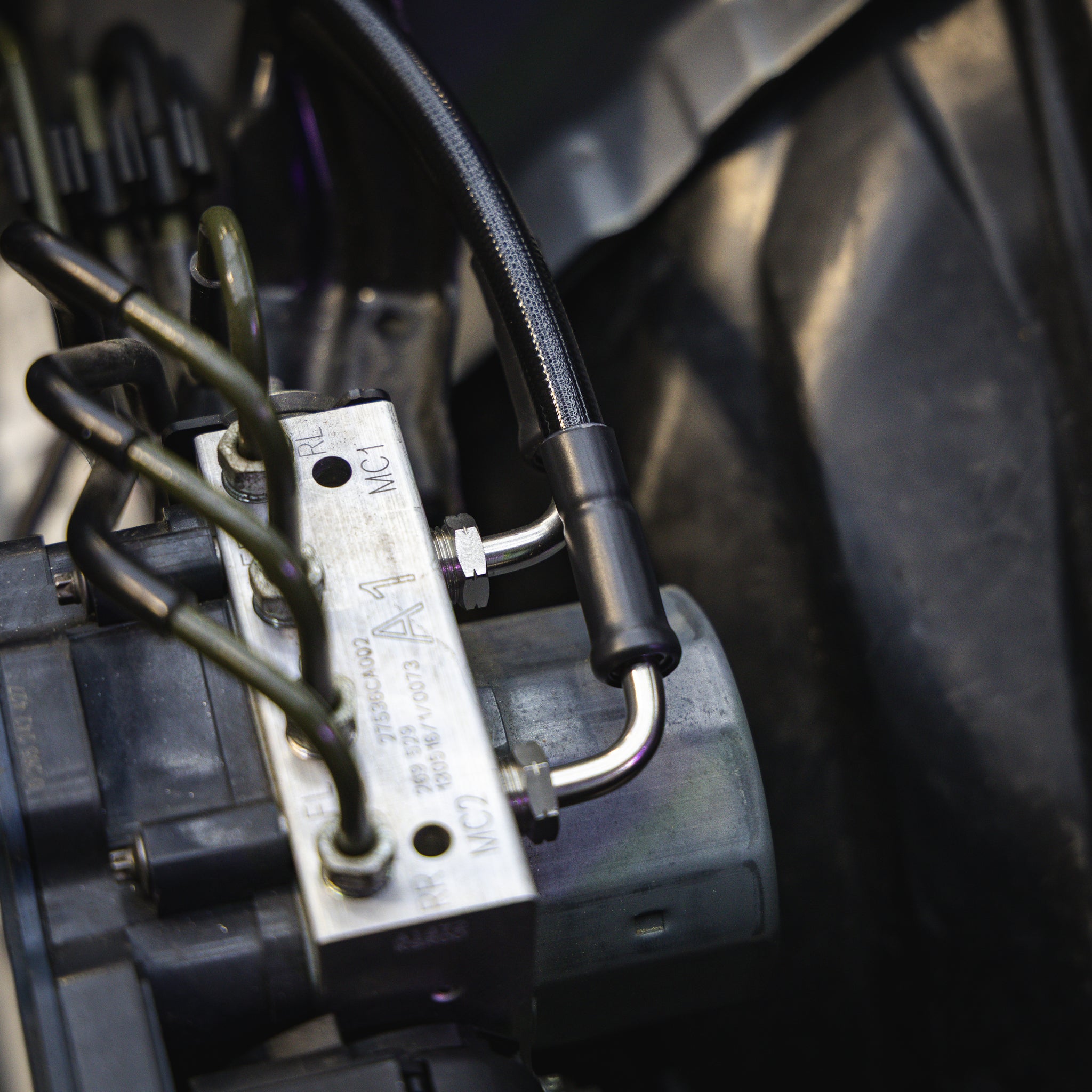 Chase Bays ABS Brake Lines for Dual Piston Brake Booster Delete - Toyo