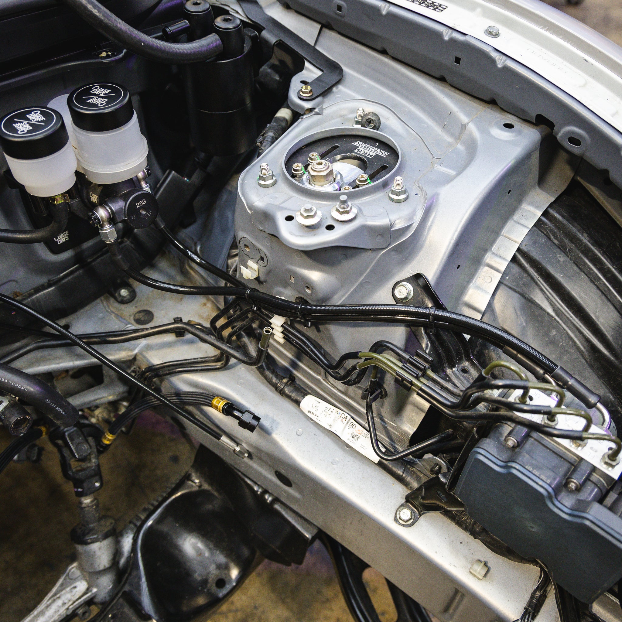 Chase Bays ABS Brake Lines for Dual Piston Brake Booster Delete - Toyo