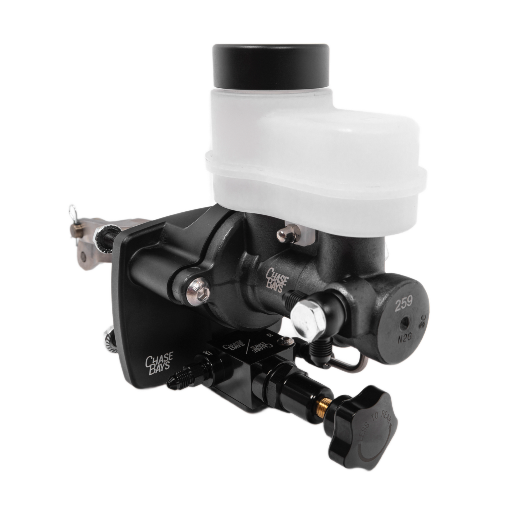Chase Bays Dual Piston Brake Booster Delete with Bolt-On 6:1