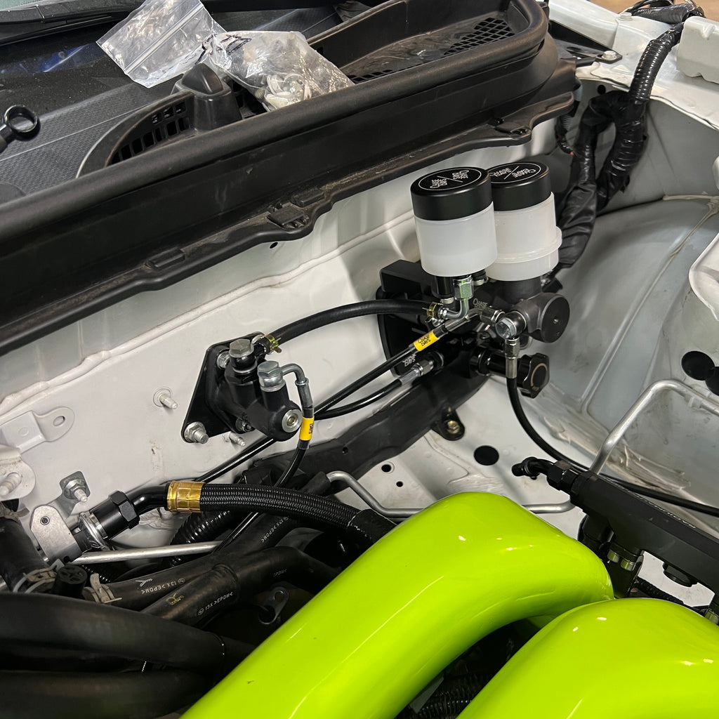 Chase Bays Brake Line Relocation - Dual Piston Brake Booster Delete