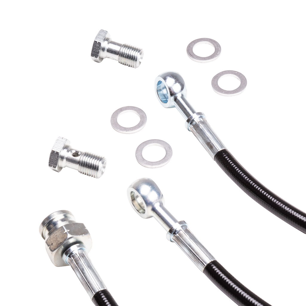 Chase Bays Caliper Brake Lines - 86-92 Mazda RX-7 FC ALL