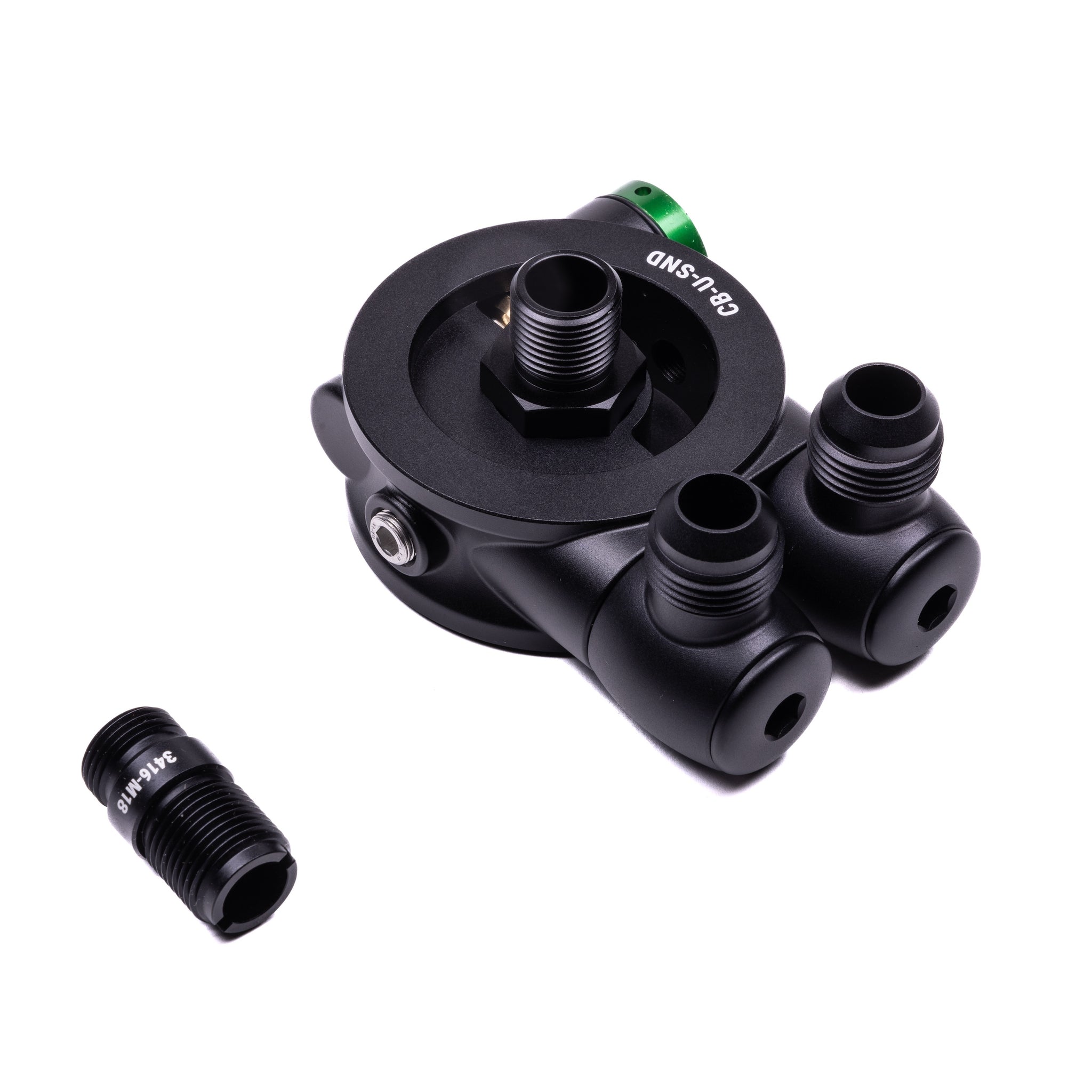 Ryoページ　6.6.8 Chase Bays Oil Cooler Block Adapter Kit - Nissan RB20 | RB25 | RB26