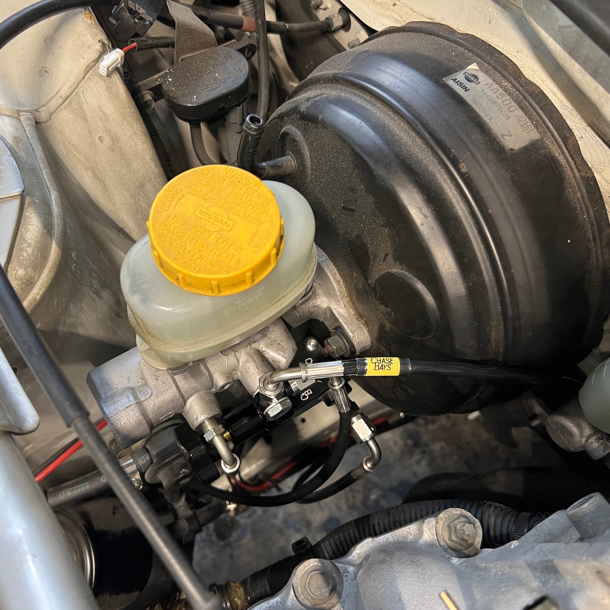Chase Bays Brake Line Relocation & ABS Delete for OEMC - Nissan Silvia
