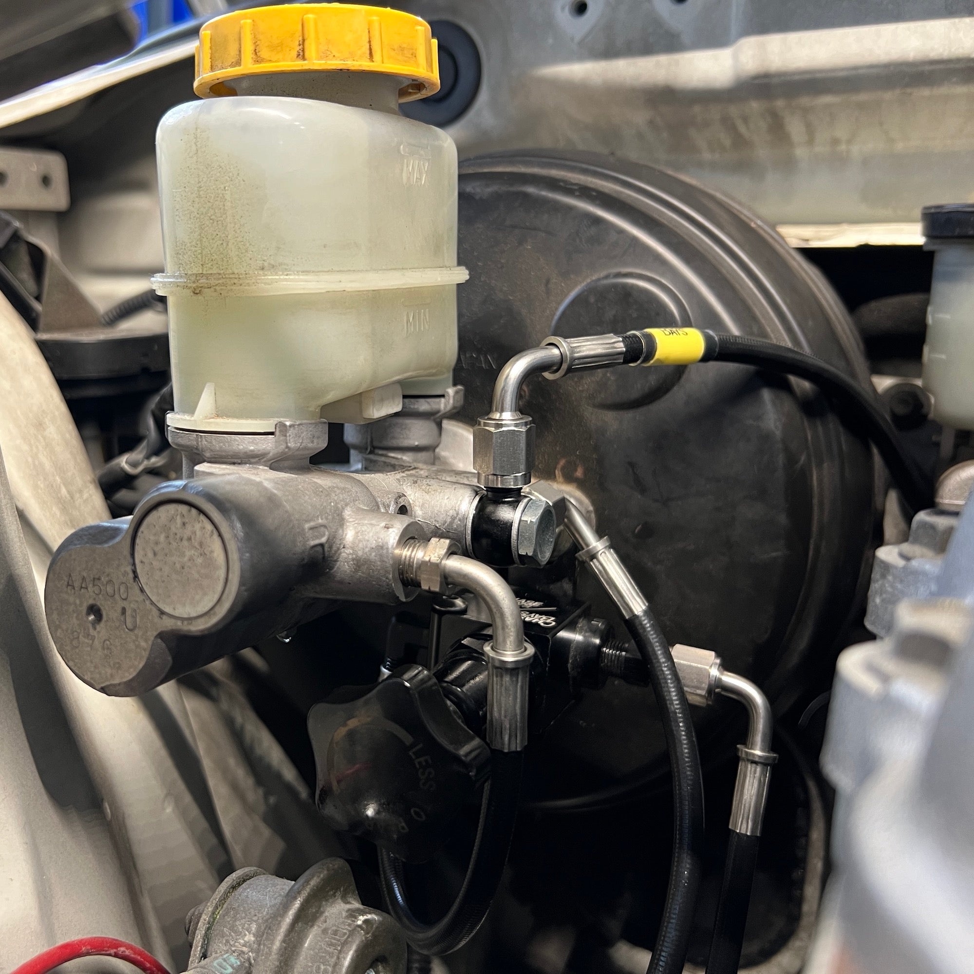 Chase Bays Brake Line Relocation & ABS Delete for OEMC - Nissan Silvia
