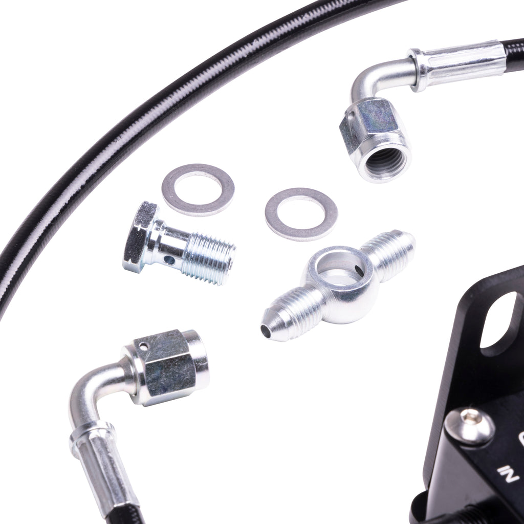 Chase Bays Brake Line Relocation - Mazda RX-7 FD for OEMC