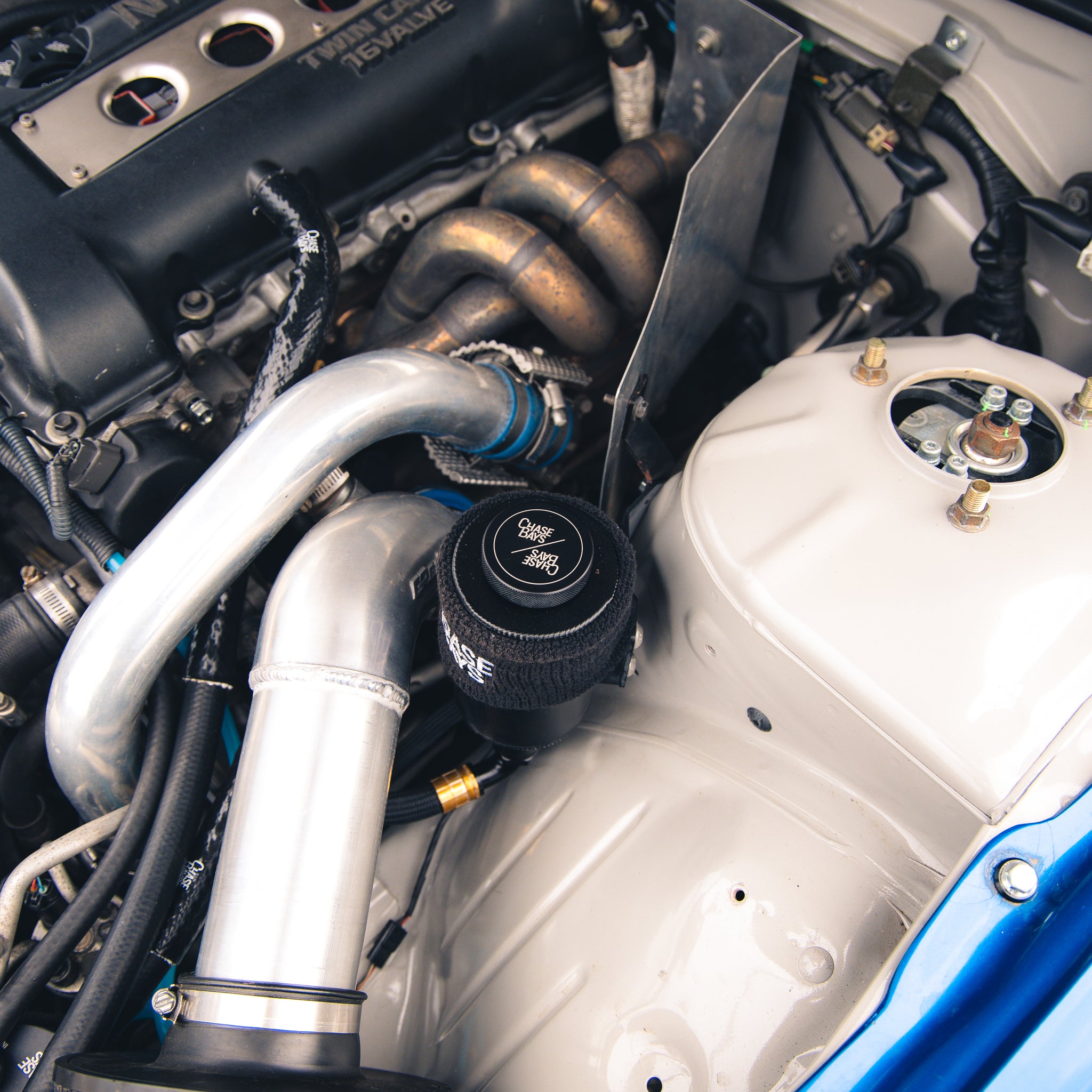 Chase Bays Power Steering Kit - Nissan 240sx S13 / S14 / S15 with SR20