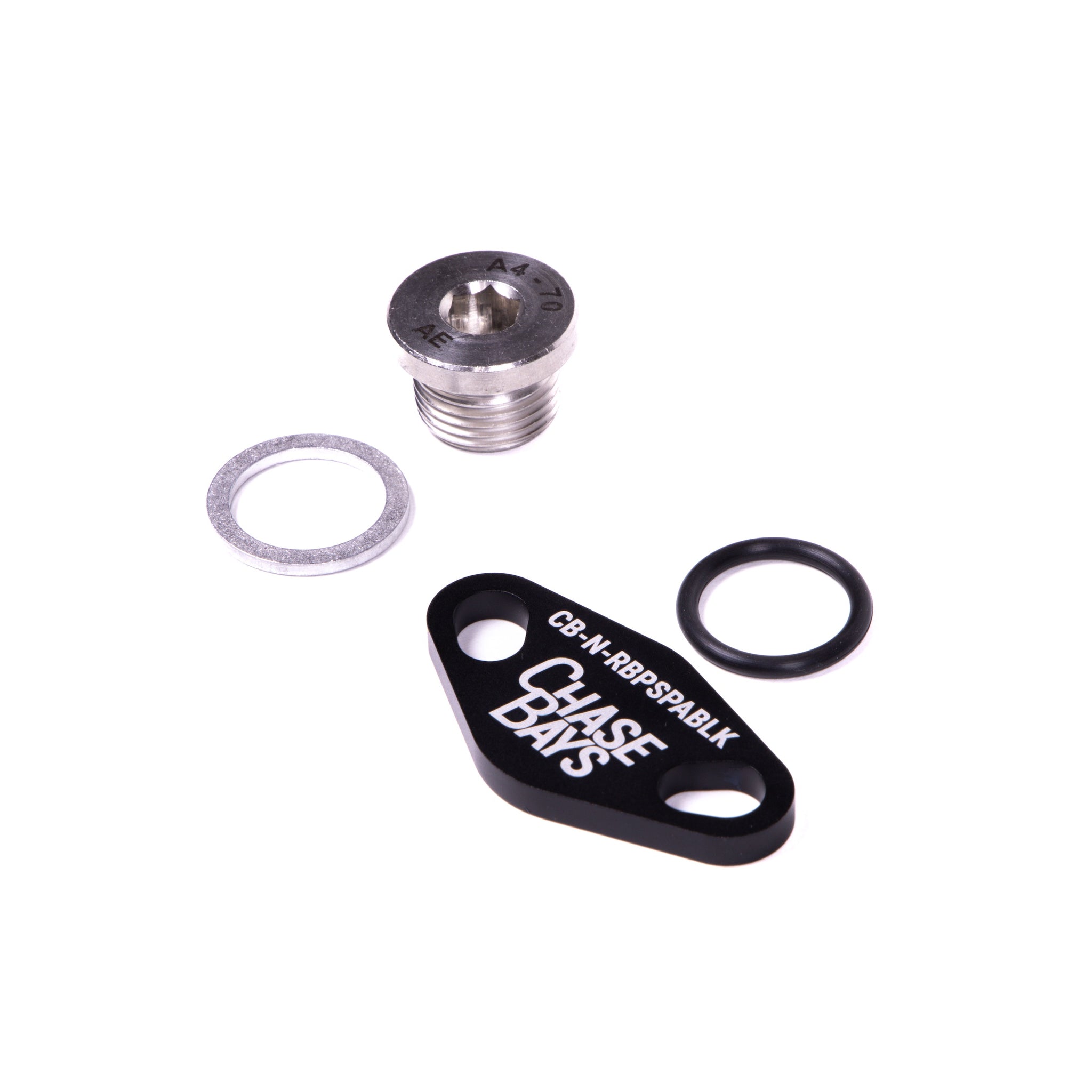 ジェシー18000 Chase Bays Hicas Delete Power Steering Pump Block Off