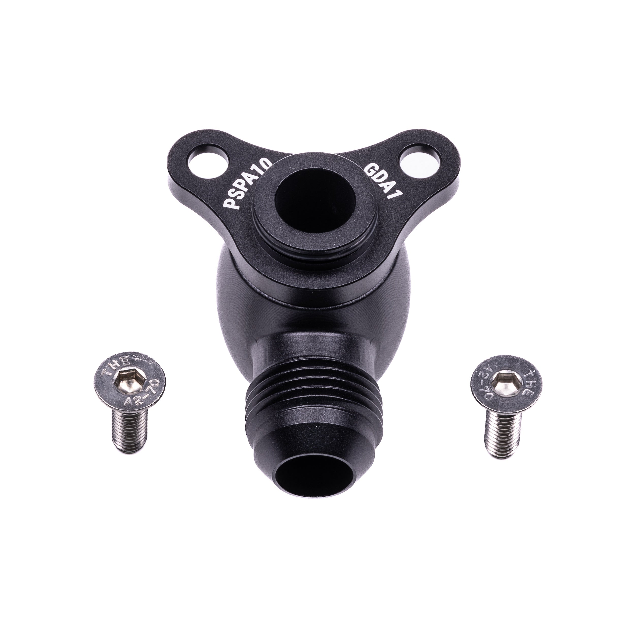 Chase Bays Power Steering Pump Feed 10AN Adapter - Subaru WRX EJ20 & E