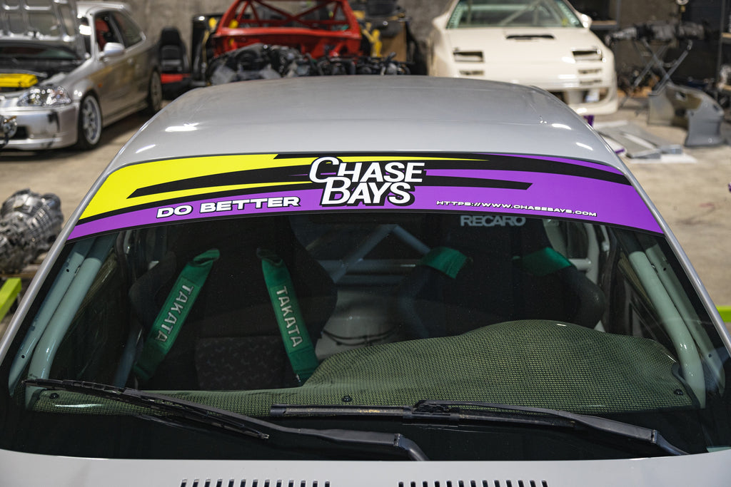 Chase Bays Windshield Banner