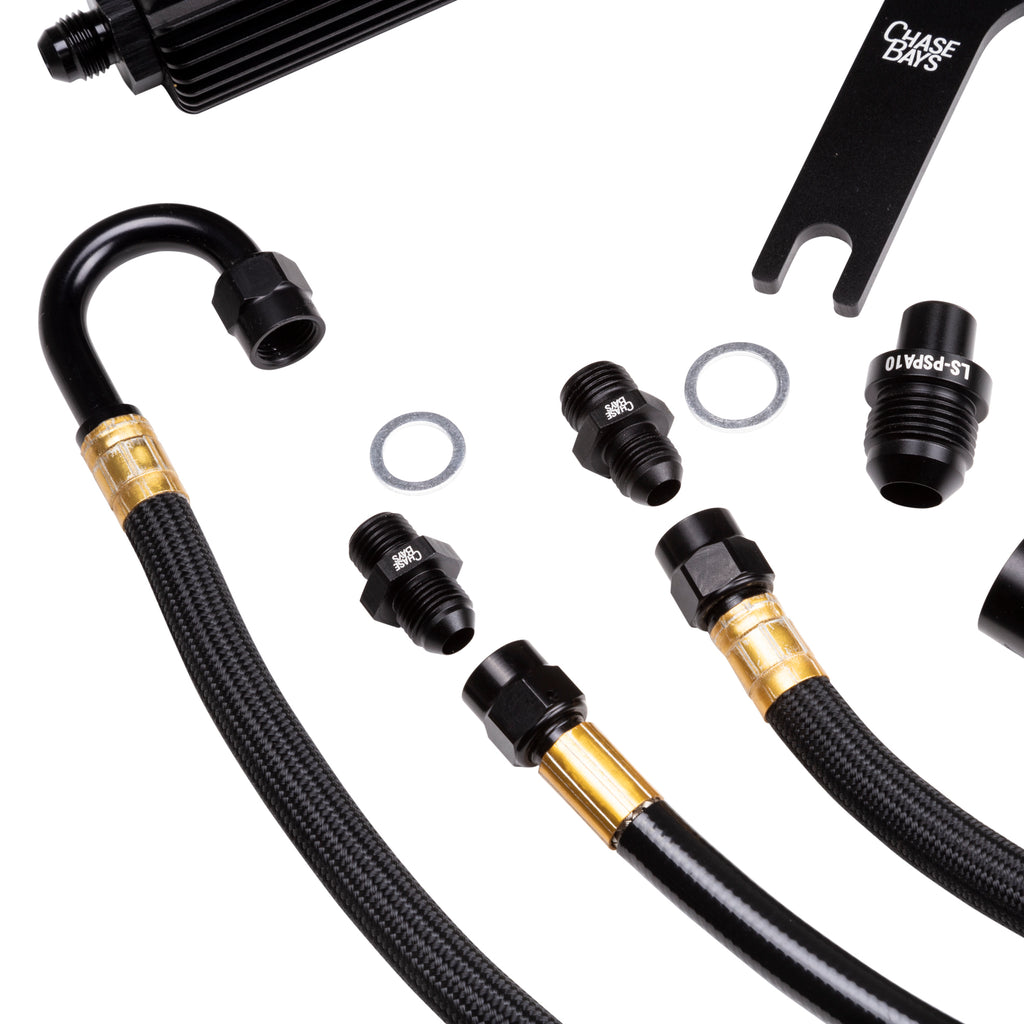 Chase Bays Power Steering Kit - BMW E36 w/ GM LS1 | LS2 | LS3 | LS6