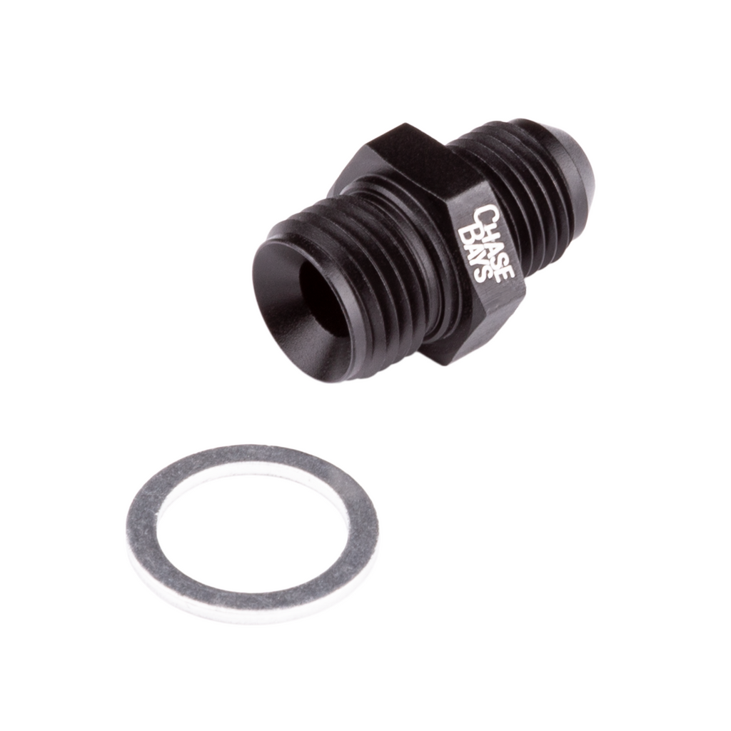 Chase Bays 16x1.5 to 6AN Adapter w/ Aluminum Crush Washer