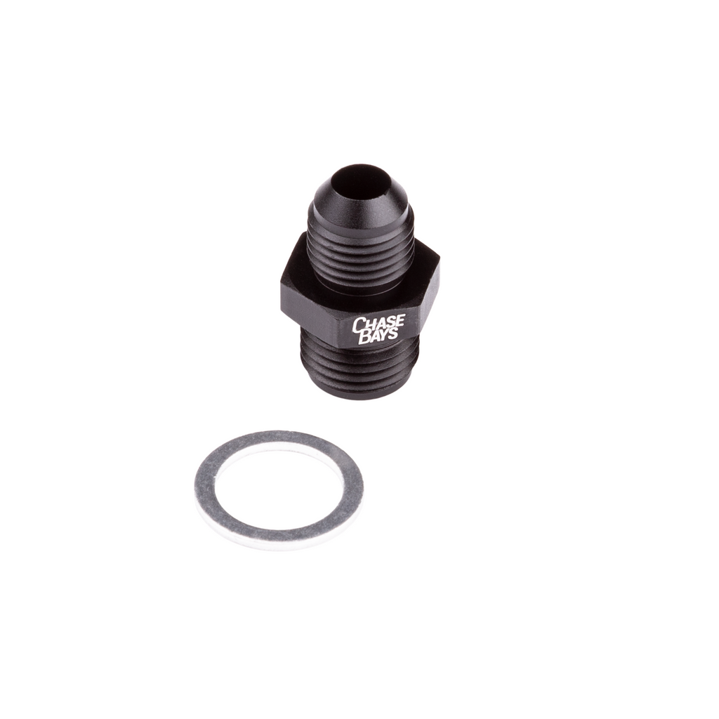 Chase Bays 16x1.5 to 6AN Adapter w/ Aluminum Crush Washer