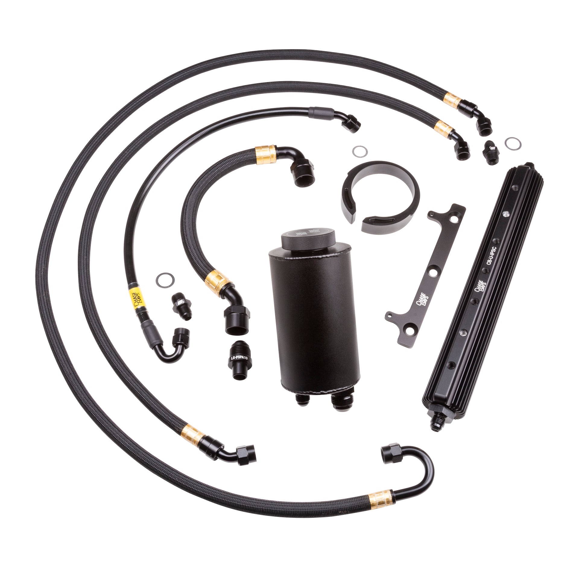 Chase Bays Oil Catch Can Kit for GM LS2 / LS3 / LS7