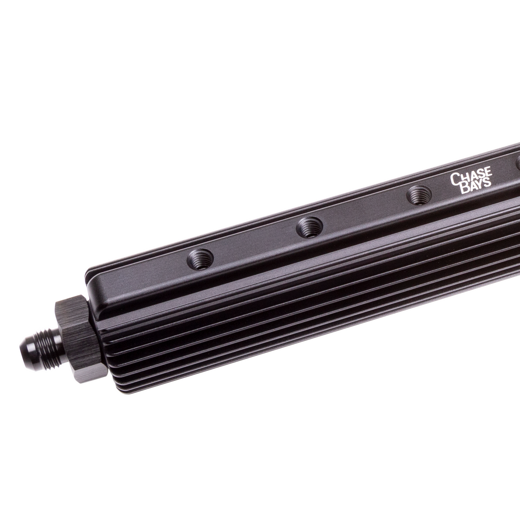 Chase Bays Inline Power Steering Cooler - Black