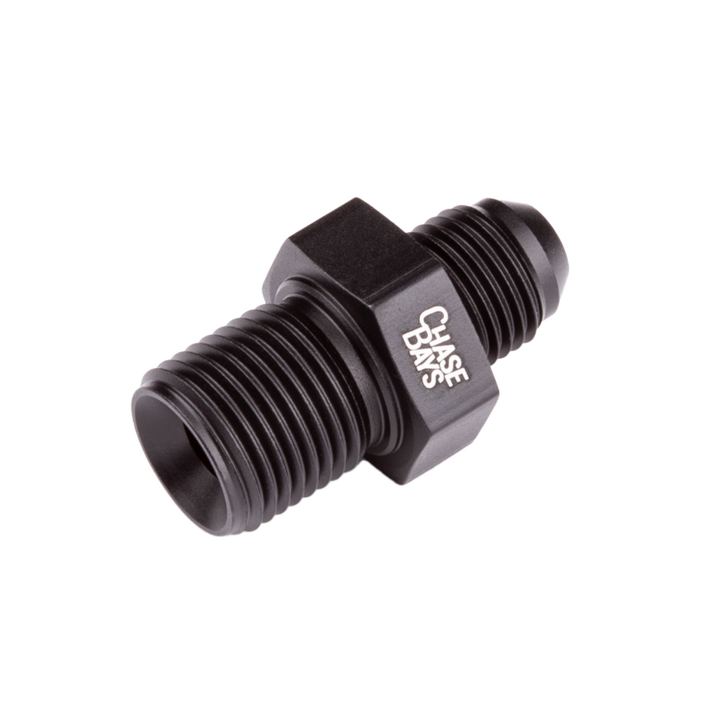 Chase Bays 17x1.5 to 6AN Toyota Power Steering 45º Flare Adapter