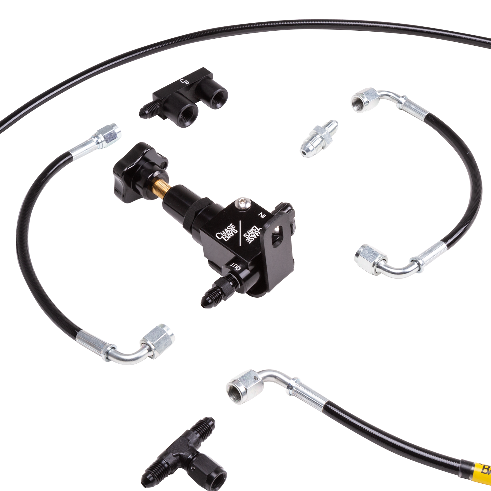Epartsgogo Stainless Steel Braided Brake Line Kit For BMW 3-Series E46 (1999-2005)