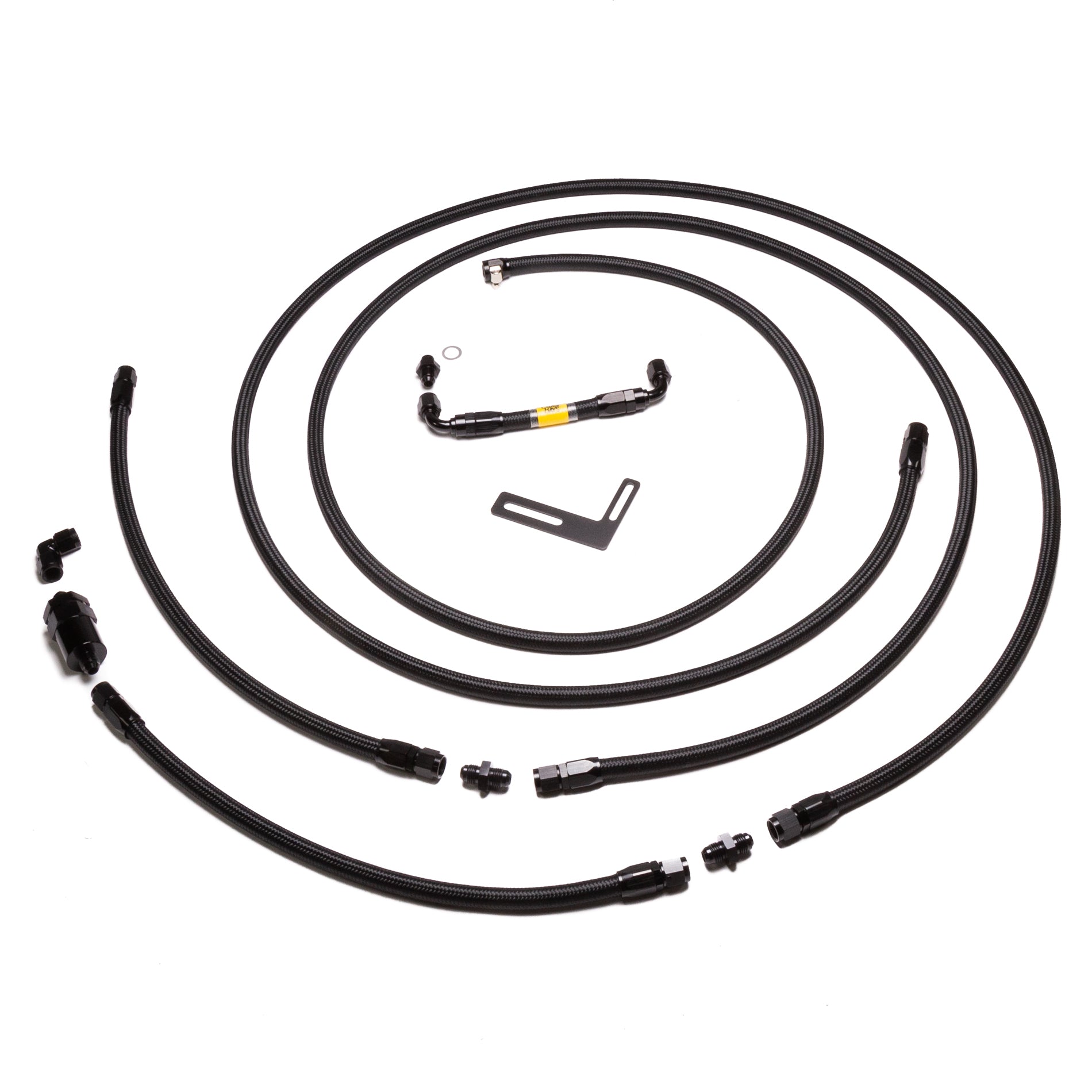 Front to Rear AN Fuel Line Kit - Toyota AE86 Corolla with B