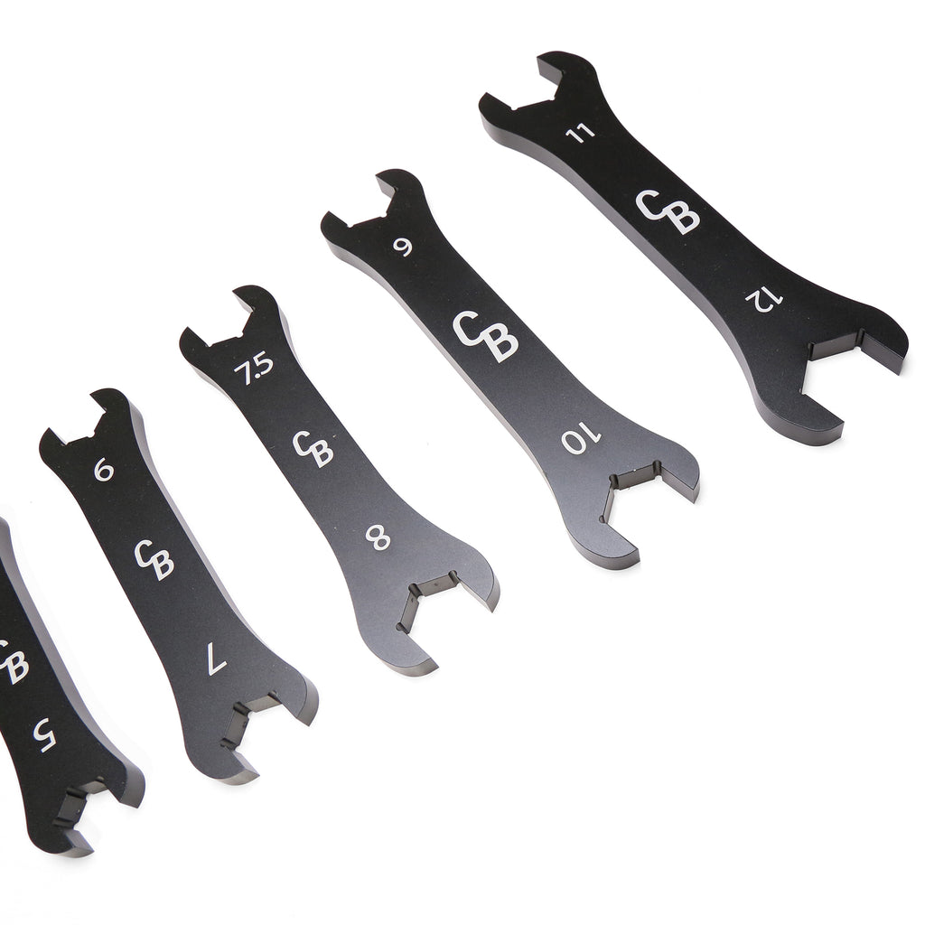 Chase Bays Billet Aluminum AN Wrench Set - 12 size