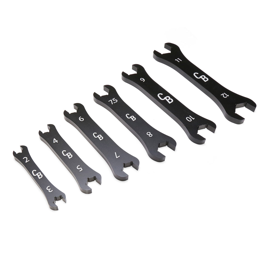 Chase Bays Billet Aluminum AN Wrench Set - 12 size