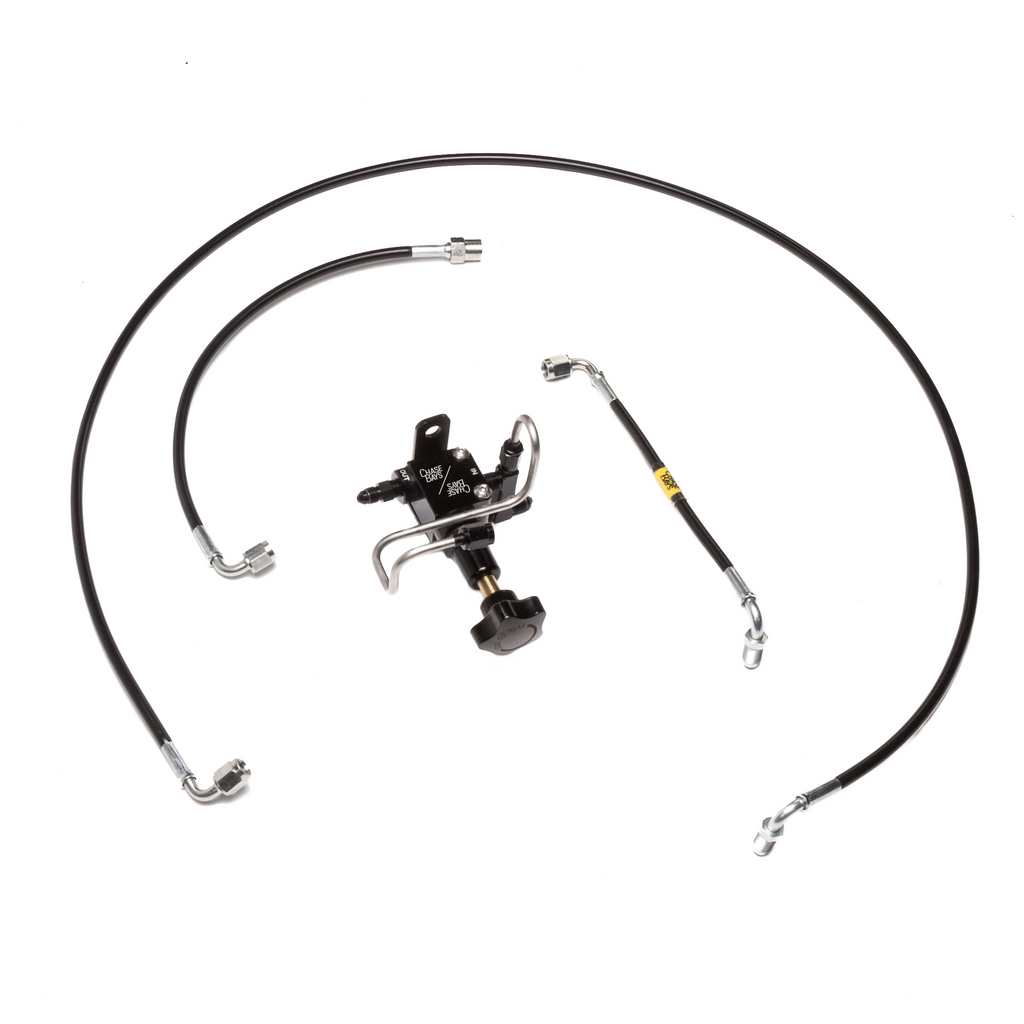 Chase Bays Brake Line Relocation for BMW E30 with Single Piston Brake Booster Delete