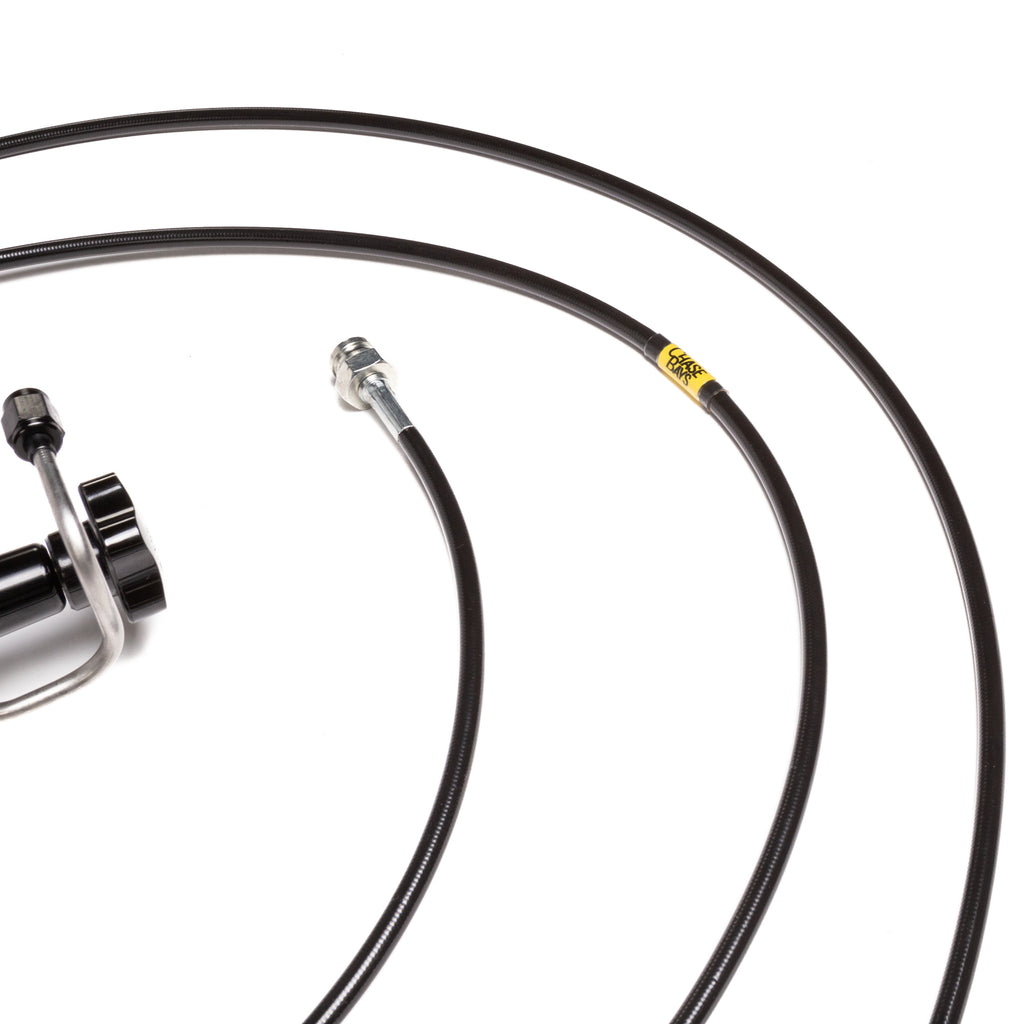 Chase Bays Brake Line Relocation for Mazda RX-7 FC with Single Piston Brake Booster Delete