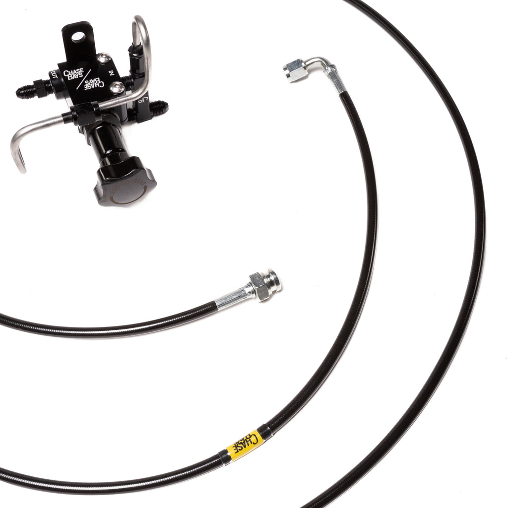 Chase Bays Brake Line Relocation for Mazda RX-7 FC with Single Piston Brake Booster Delete