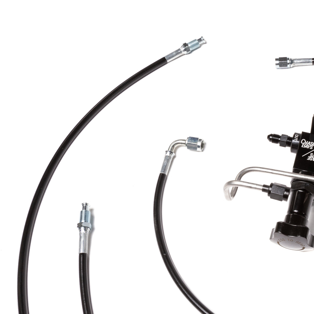 Chase Bays Brake Line Relocation for Mazda RX-7 FC with Single Piston Brake Booster Delete