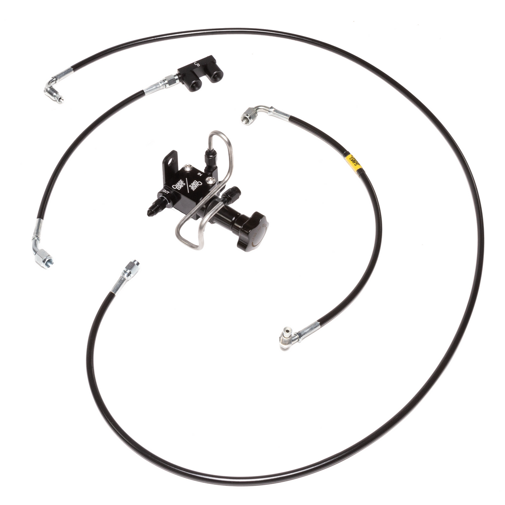 Chase Bays Brake Line Relocation for Toyota Supra JZA80 / SC300 / SC400 with Single Piston Brake Booster Delete