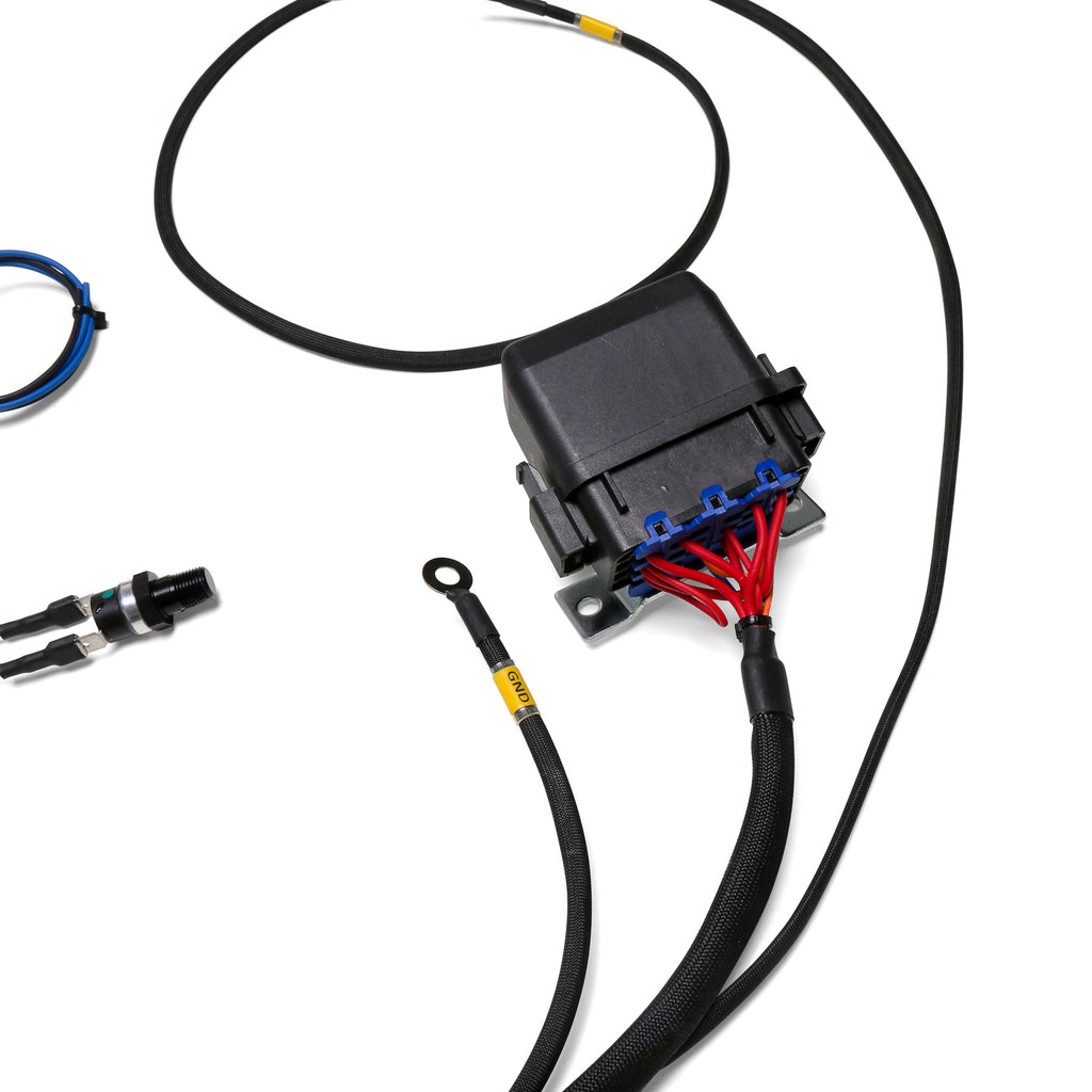 Chase Bays Dual Fan Relay Wiring Harness with 180º F Thermoswitch