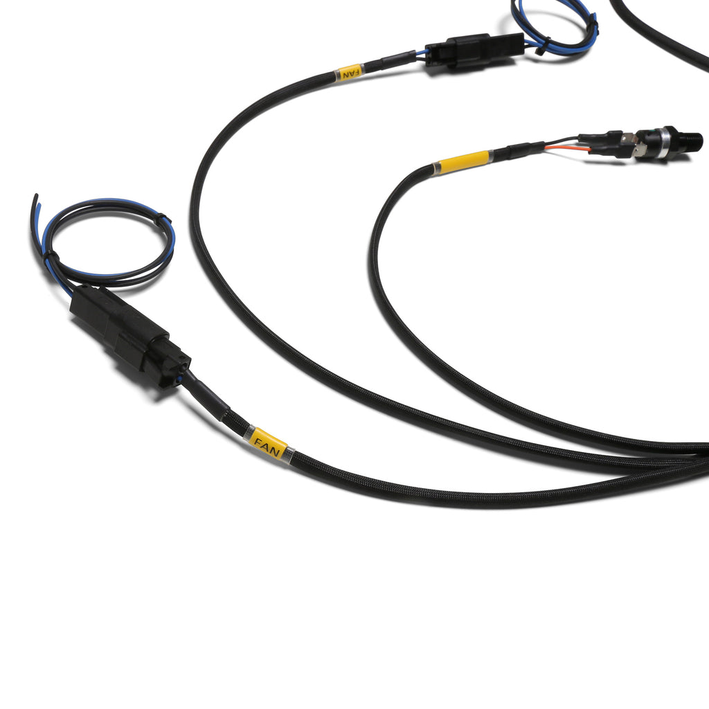 Chase Bays Dual Fan Relay Wiring Harness with 180º F Thermoswitch